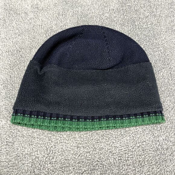 Polo Ralph Lauren Hat & Scarf Teddy Bear Navy Blue Green knit Cotton 8-20 Youth - Picture 14 of 15
